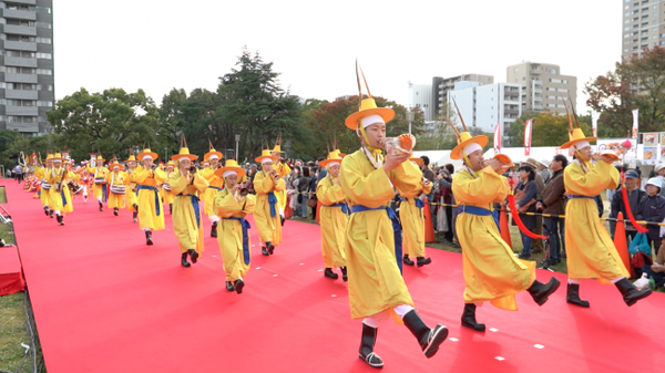 일본 오사카 사천왕사왔소 축제 현장 사진, (제공= 통일일보 이민호 기자)